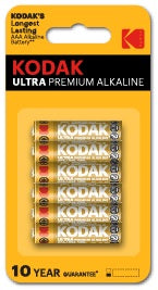 Kodak ULTRA Premium Alkaline Battery (AA and AAA)