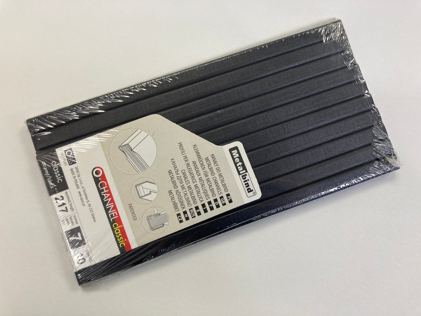 Metalbind A4 Landscape Channel