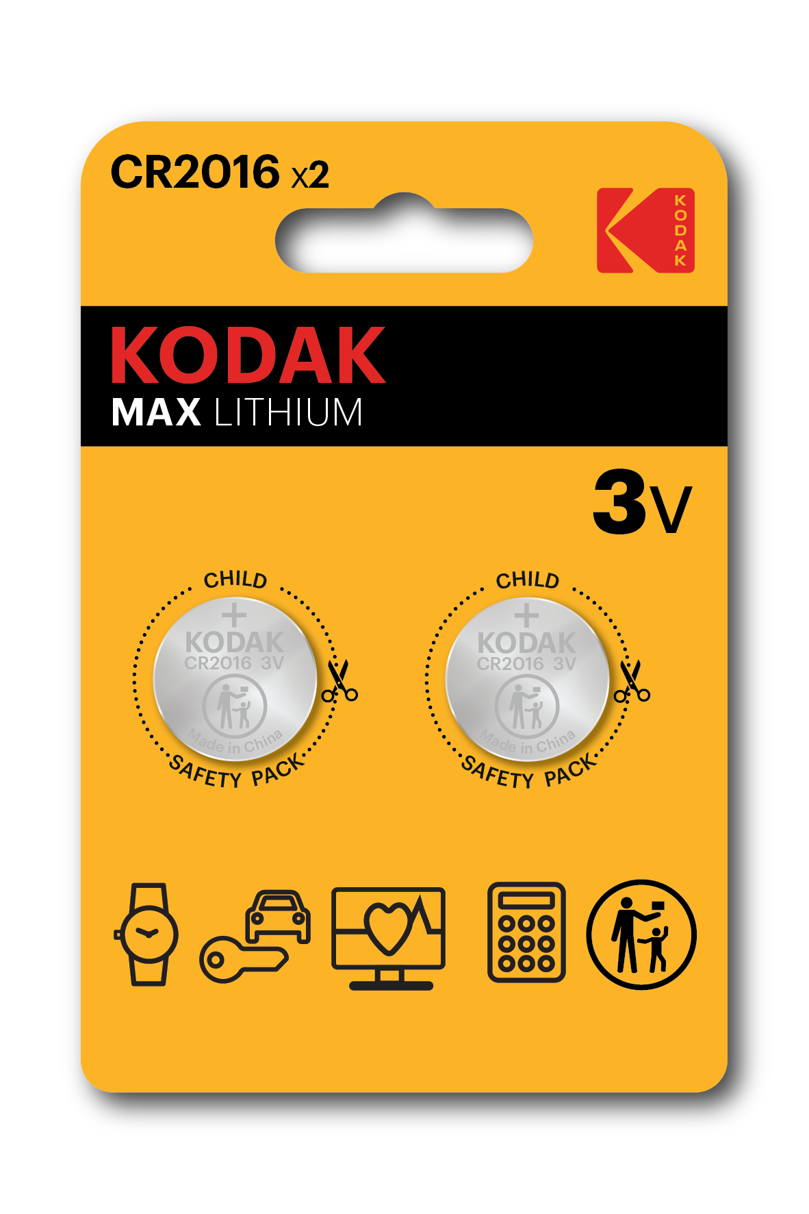 Kodak Max Lithium Coin Battery
