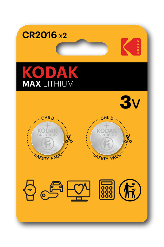 Kodak Max Lithium Coin Battery