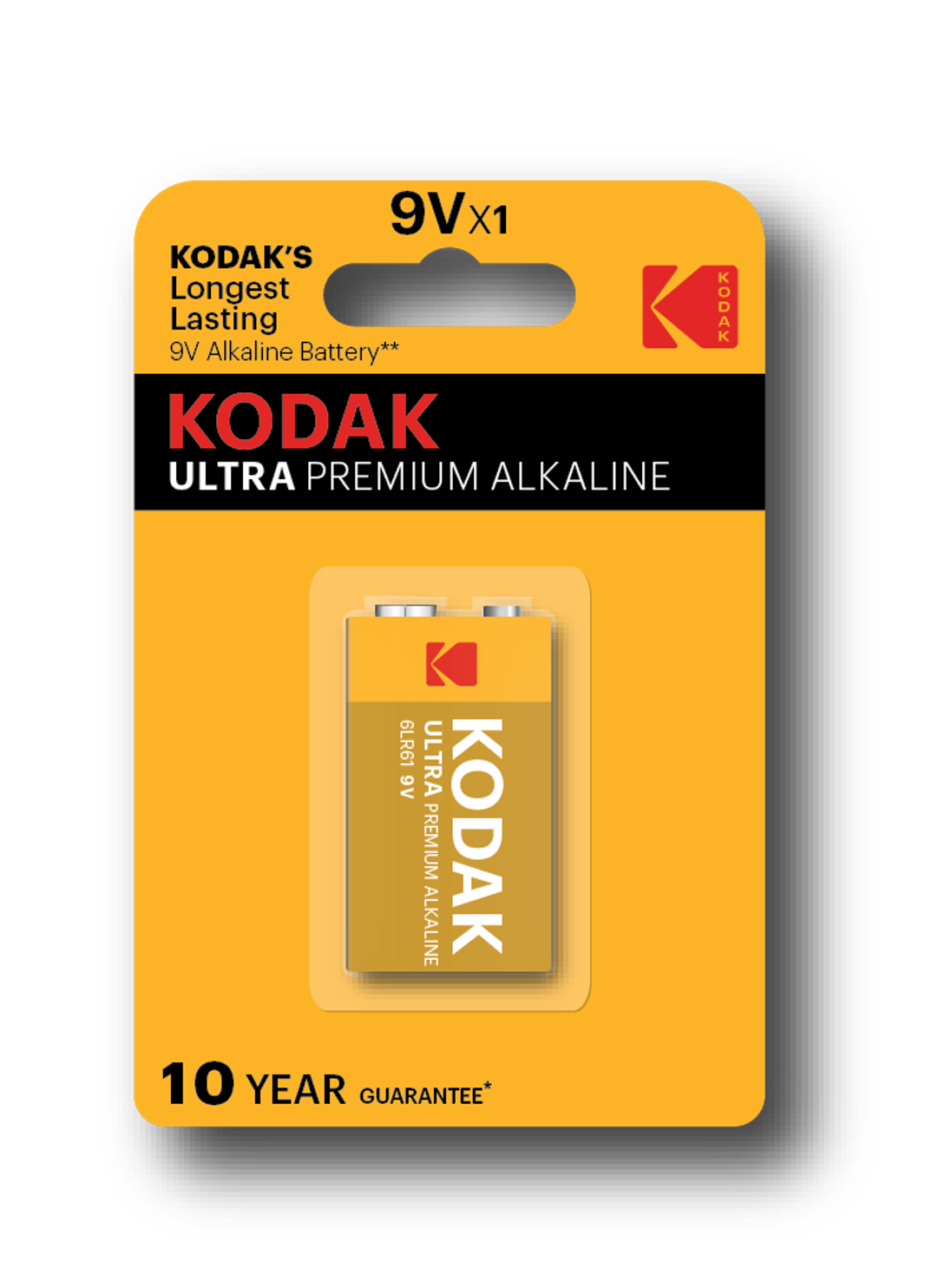 Kodak ULTRA Premium Alkaline Battery (Type C, Type D, 9V)