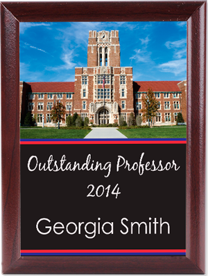 1007 - 8" x 10" Ogee Edge Plaque (14pc)