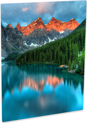 Exterior Metal Prints Gloss White
