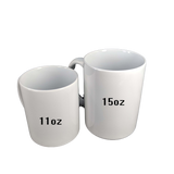 11oz Mugs with plain box